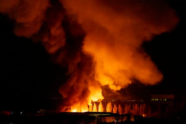  drone și rachete zguduie capitala ucraineană în explozii succesive
