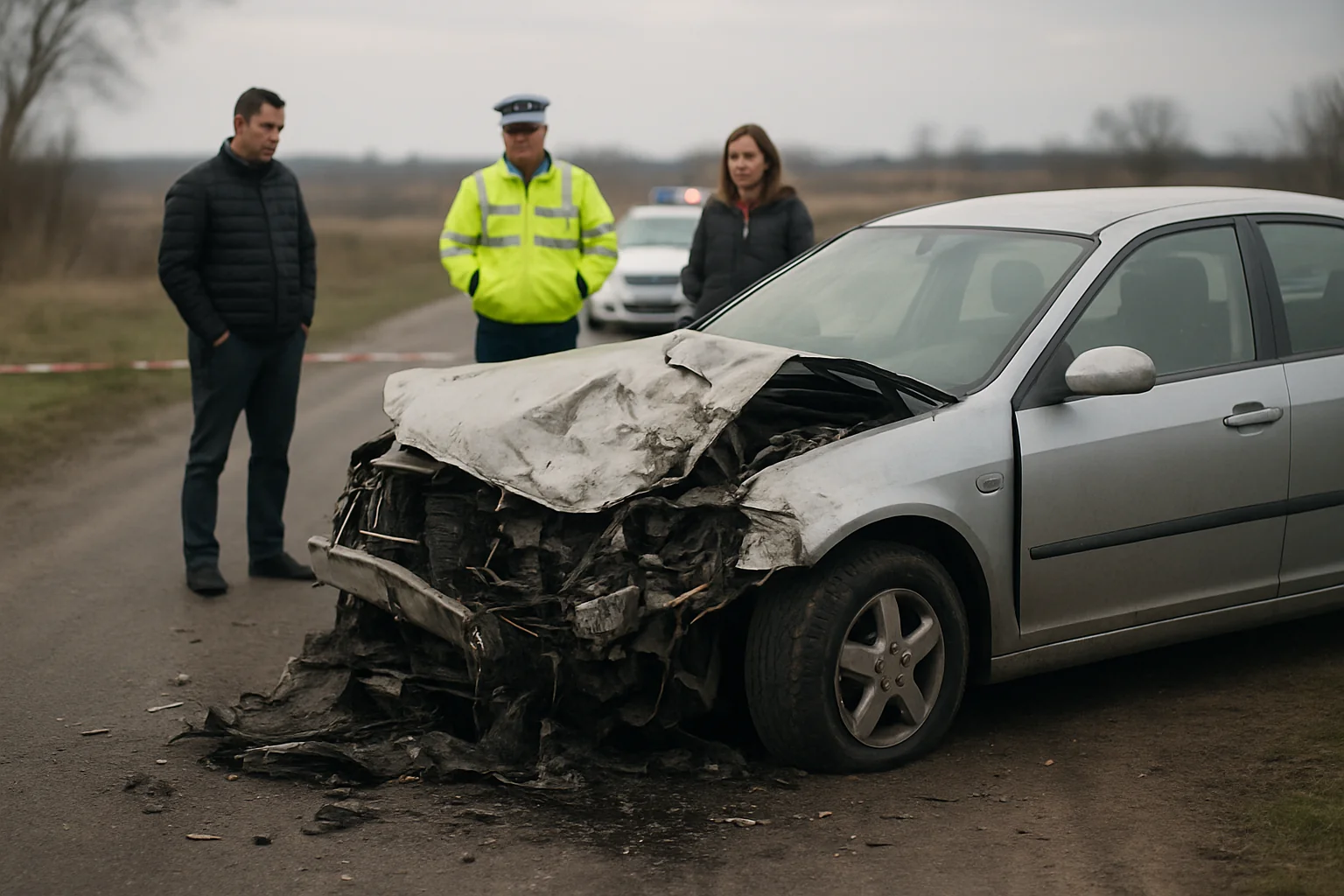 Accident mortal tulcean: o viață pierdută pe drum