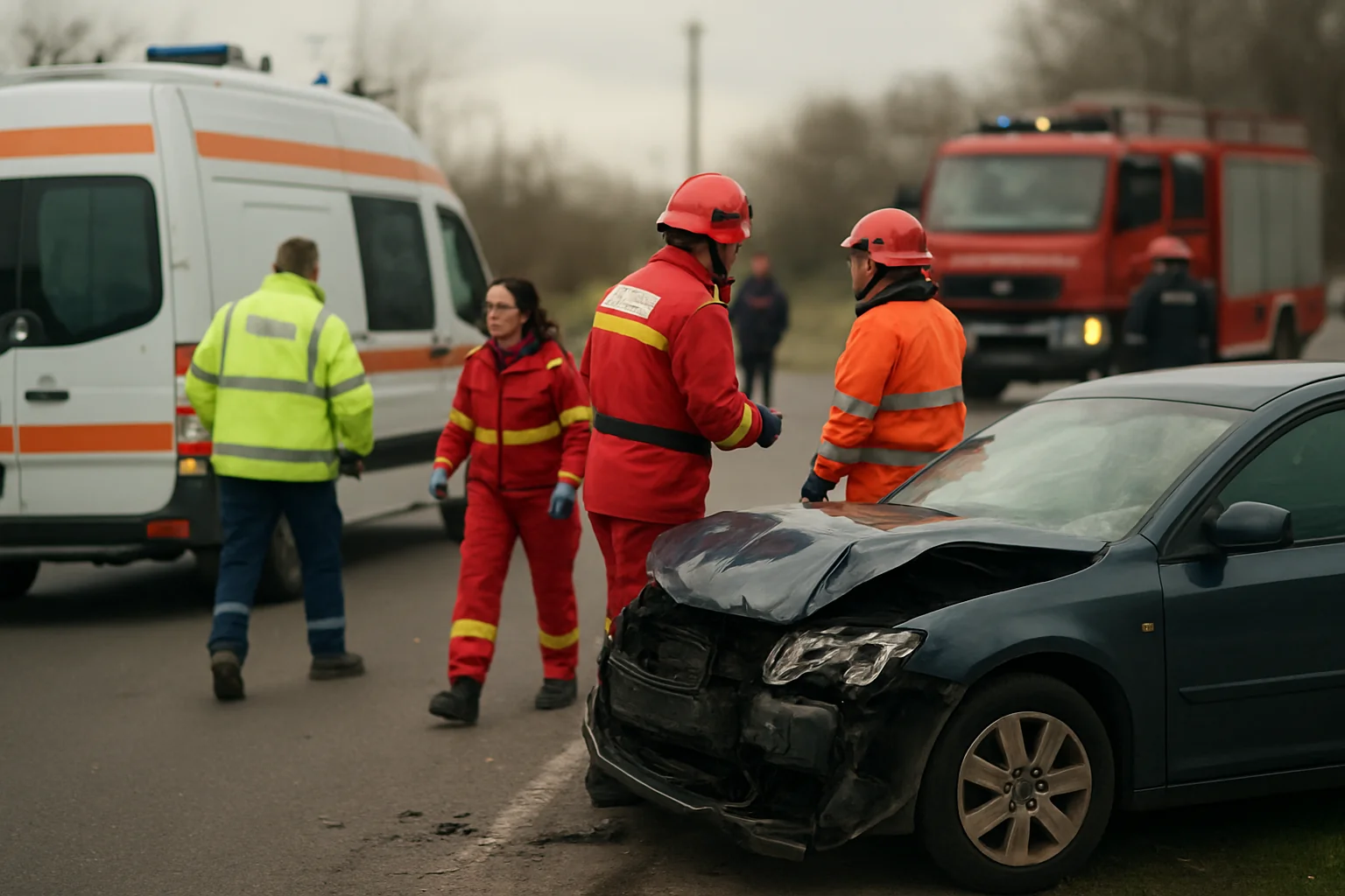 Accidente grave în Constanța și Agigea, intervin echipaje SAJ și SMURD