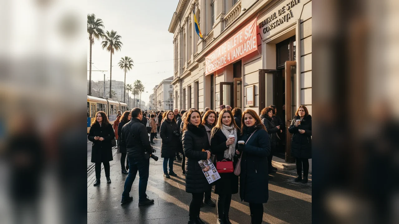 Agenția de bilete a Teatrului de Stat Constanța își reia programul cu publicul din 4 ianuarie 2026
