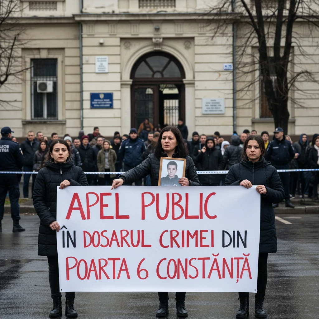 Apel public în dosarul crimei din Poarta 6 Constanța: nou termen la Tribunal