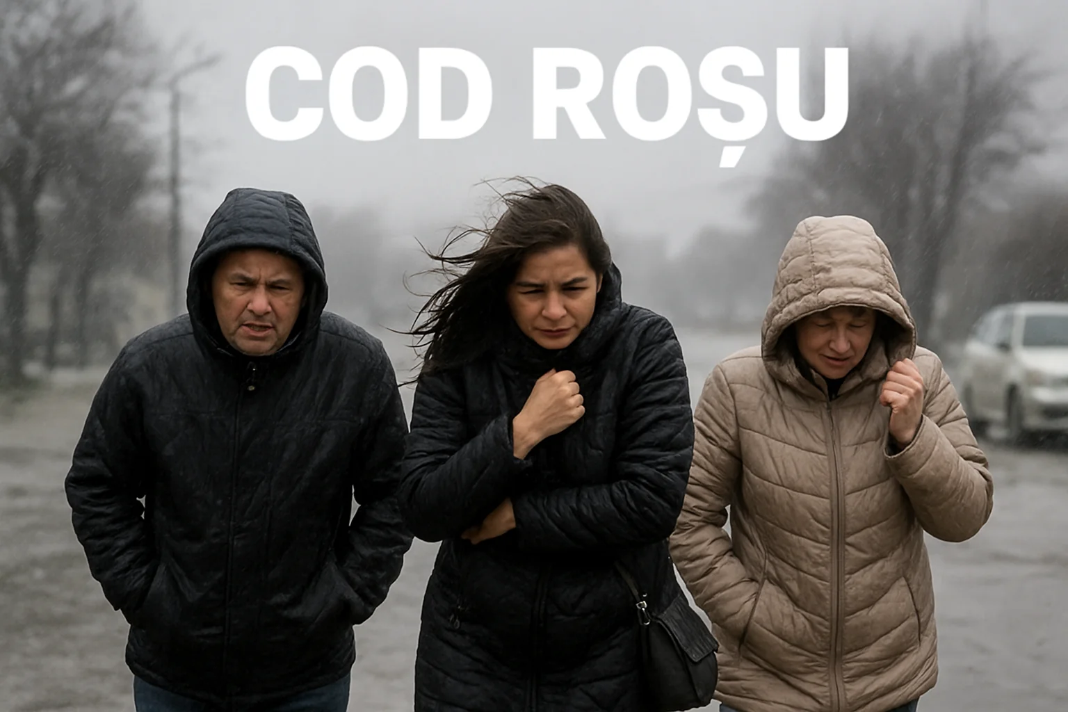 Avertizare meteo Cod Roșu în mai multe localități din Tulcea