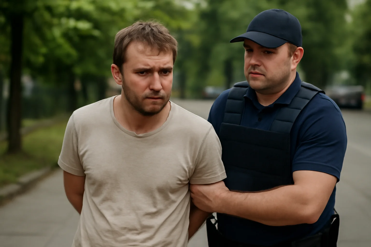 Bărbat arestat în 23 August pentru agresiune și încălcarea ordinului de protecție