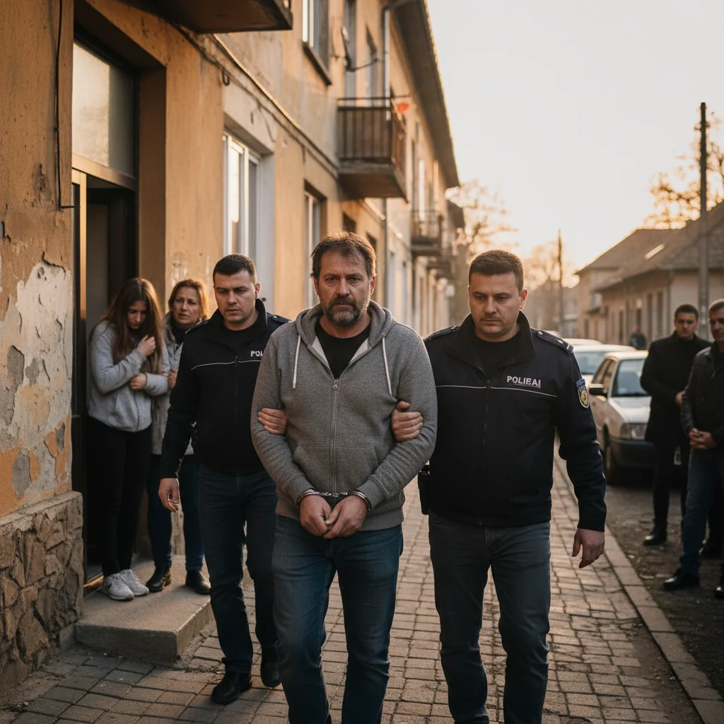 bărbat din Hârșova, arestat pentru violență domestică