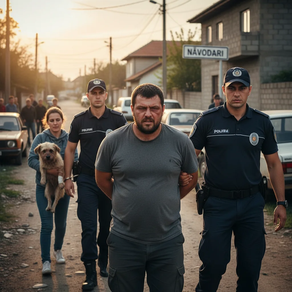 Bărbat din Năvodari cercetat penal pentru că a bătut cu cruzime un cățel