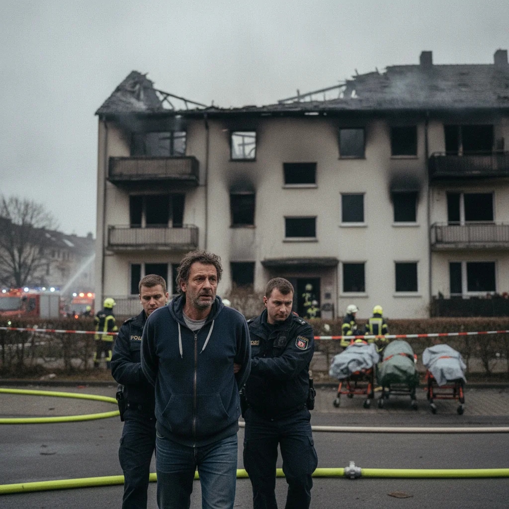 Bochum: român arestat după incendiul soldat cu trei morți