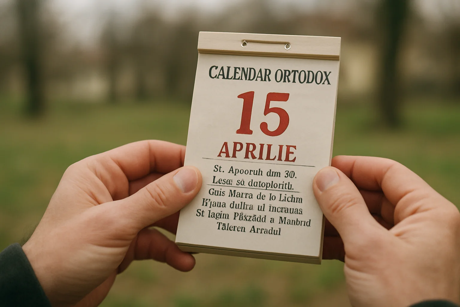 Calendar ortodox – 2026-04-15