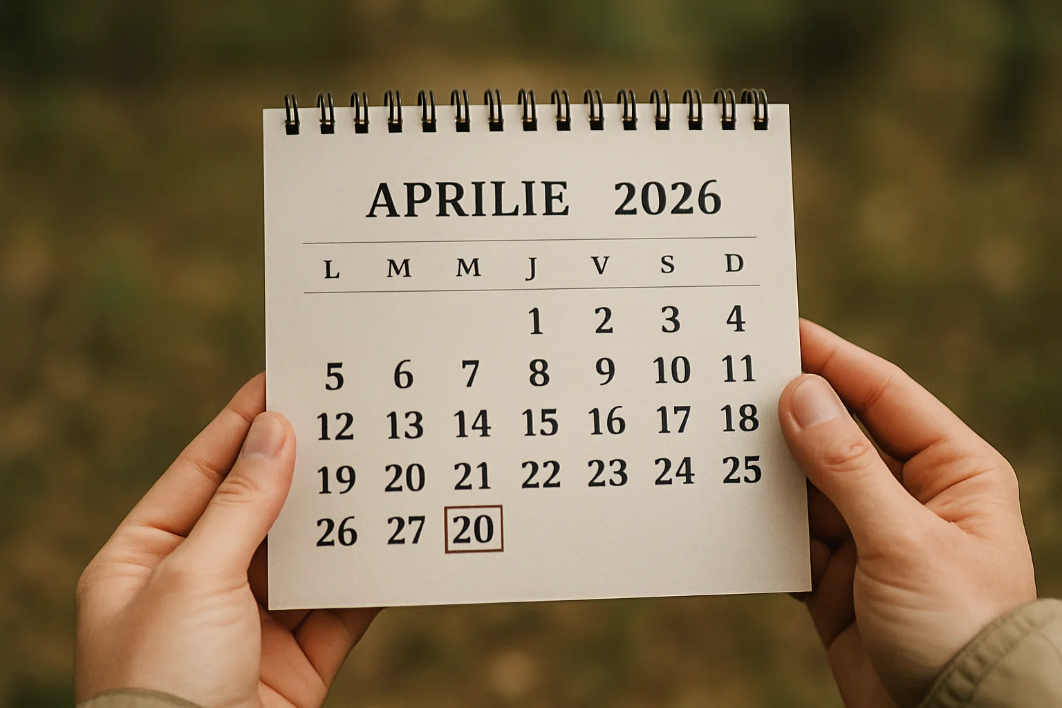Calendar ortodox – 2026-04-20