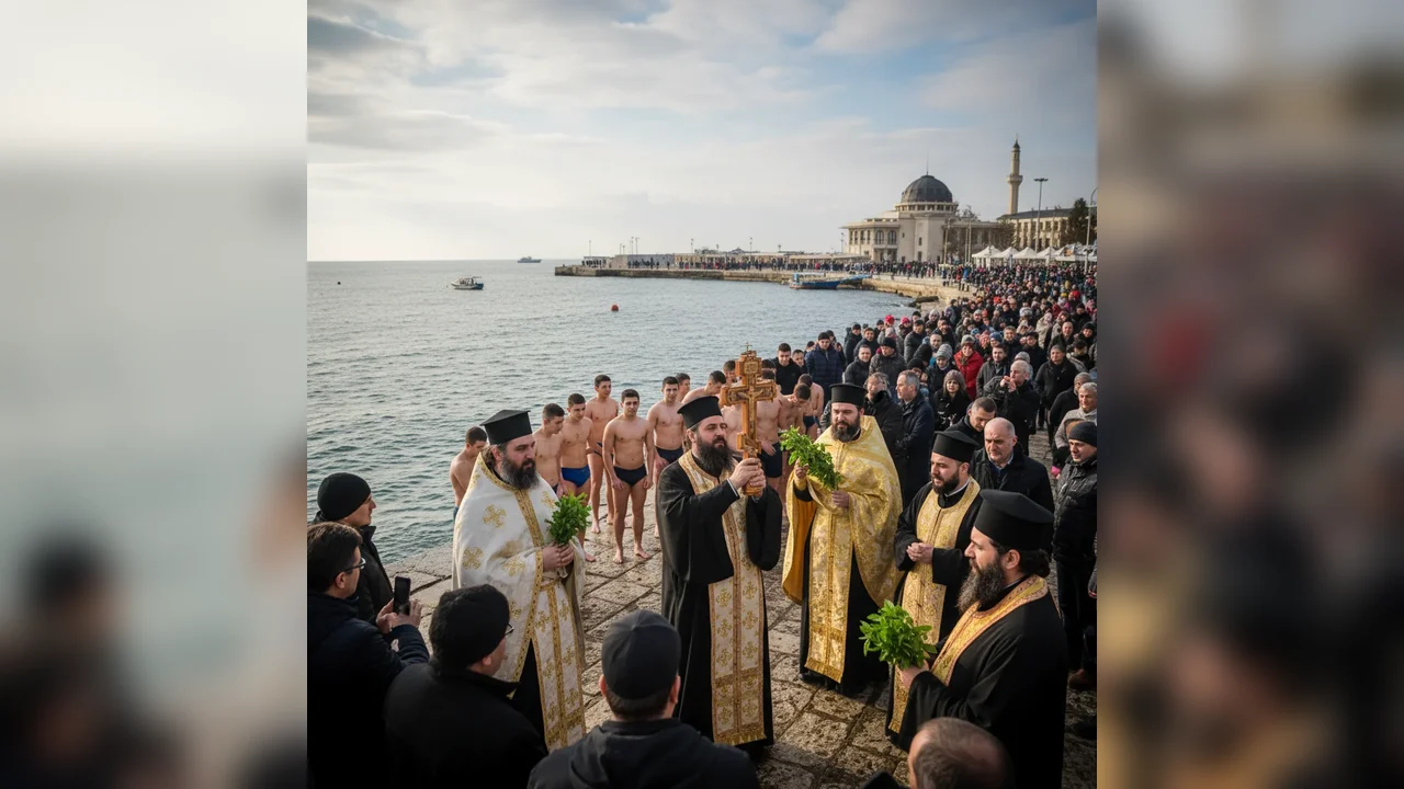 Calendar ortodox 6 ianuarie – Boboteaza la Constanța, marcată în bisericile din municipiu și județ