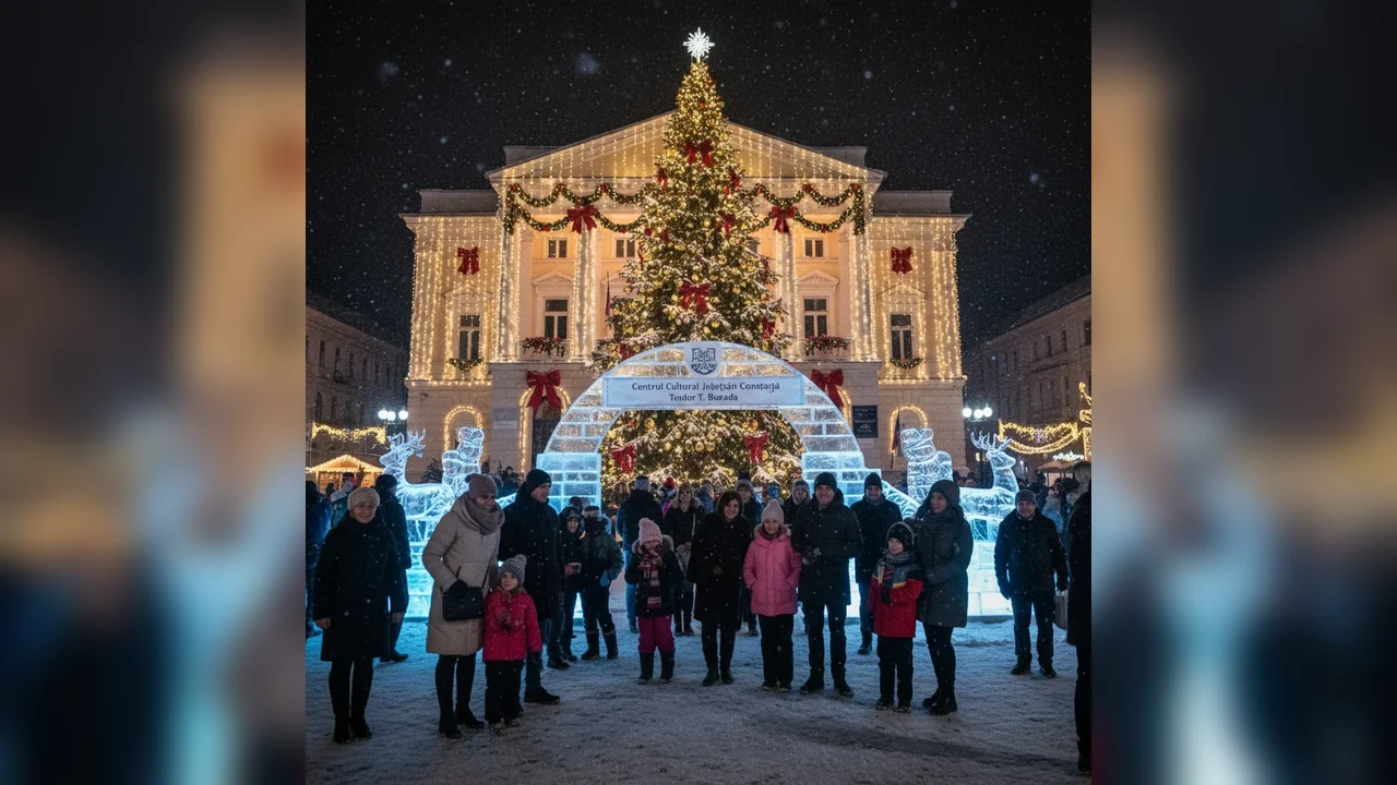 Centrul Cultural Județean Constanța Teodor T. Burada prezintă cel mai frumos spectacol de iarnă pentru localnici