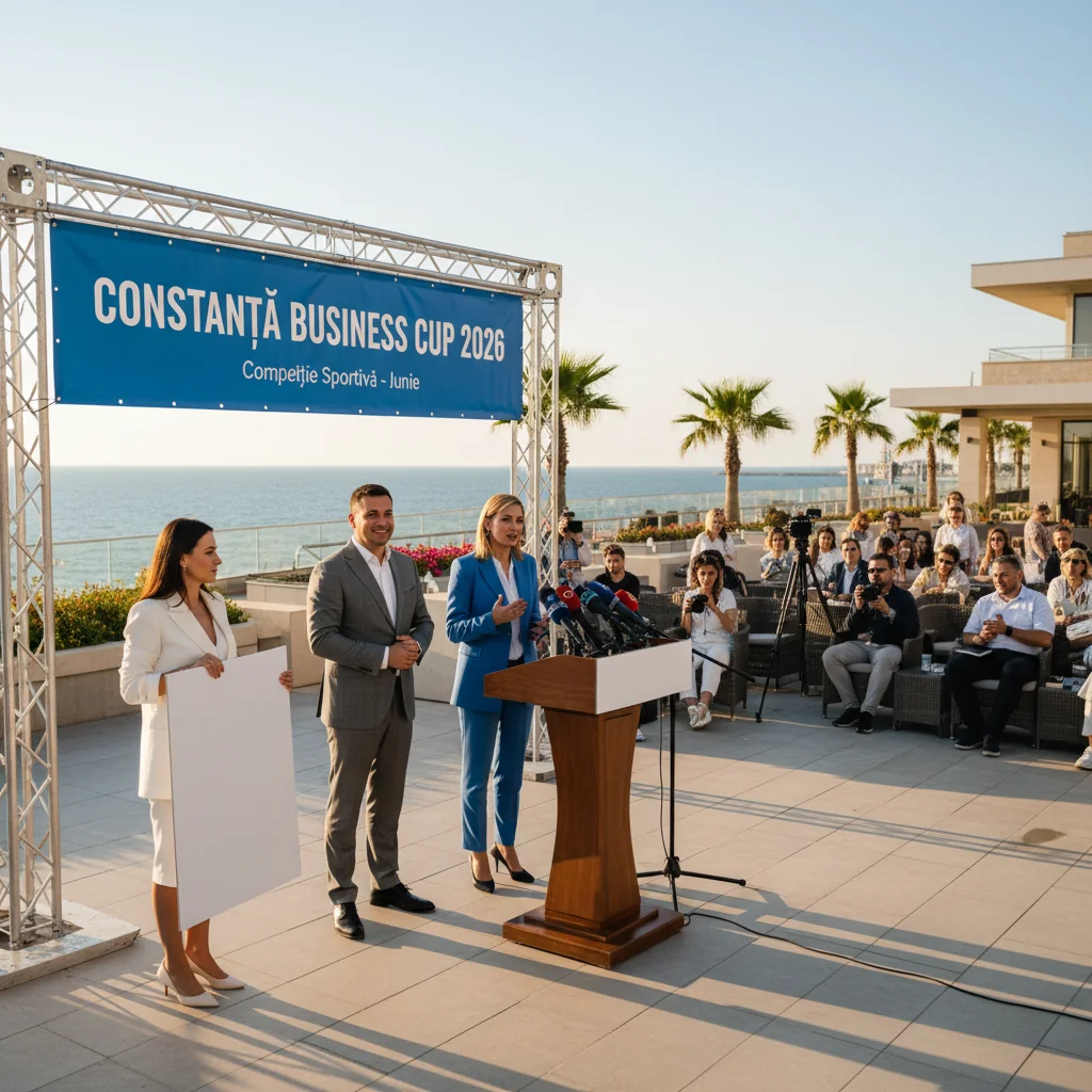 Constanța Business Cup 2026, turneu pentru mediul de afaceri anunțat la malul mării
