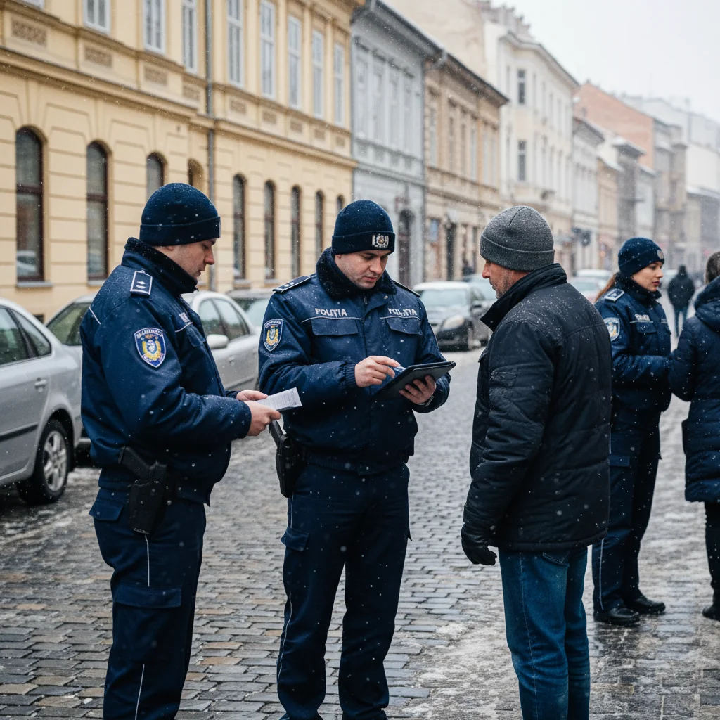 Constanța: controale ale poliției la început de an, cu amenzi aplicate în trafic și în zone aglomerate