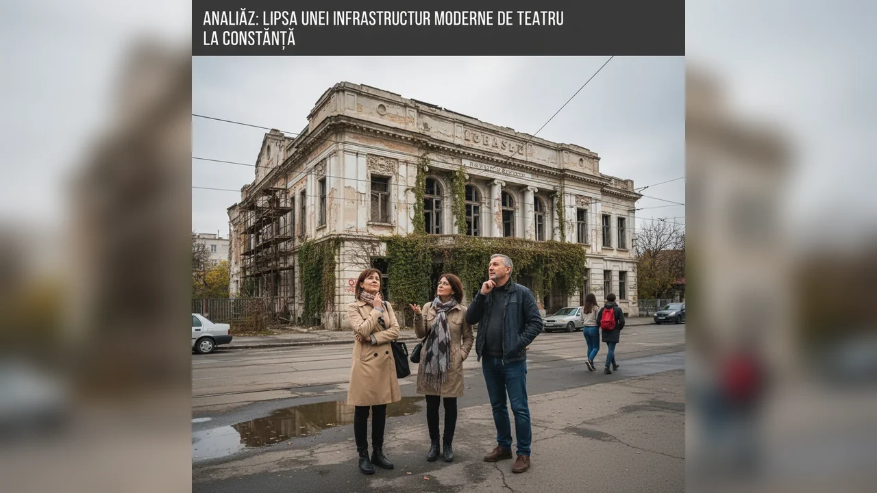 Constanța, fără teatru modern: proiect istoric rămas pe hârtie și probleme actuale pentru Teatrul de Stat