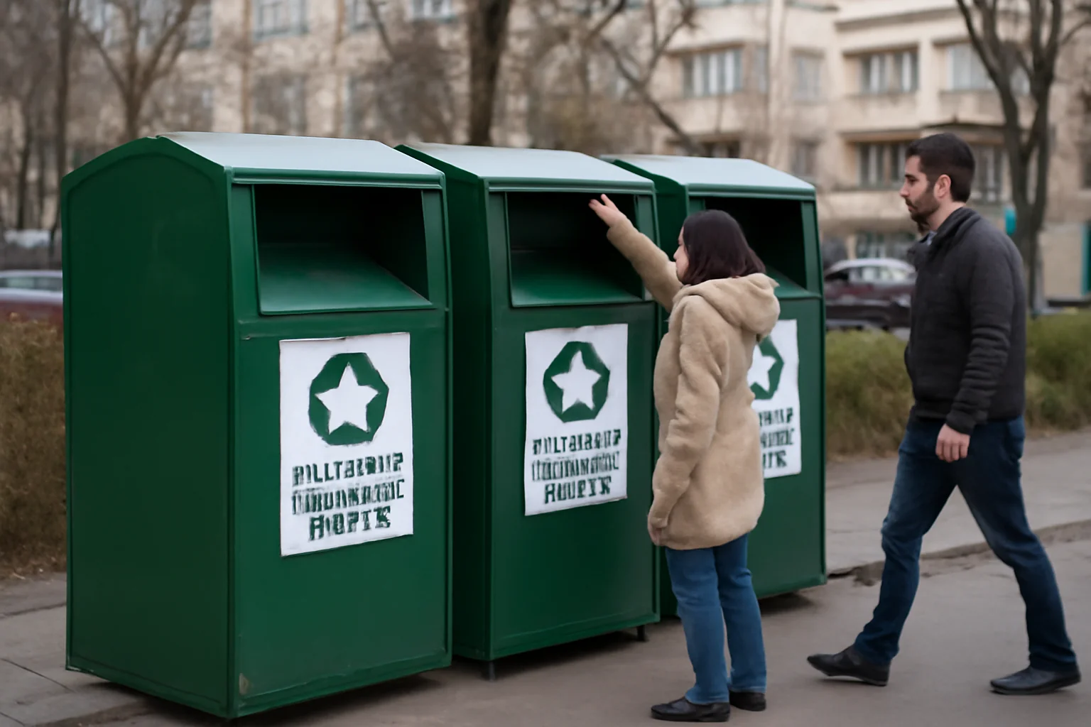 Containere pentru deșeuri textile în Constanța, soluție ecologică