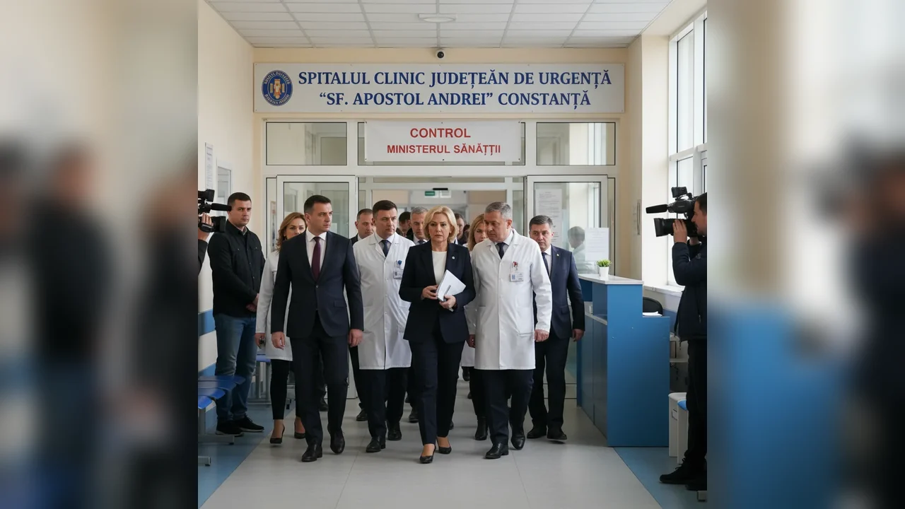 Control al Ministerului Sănătății la Spitalul Județean Constanța după cazul copiilor în moarte cerebrală