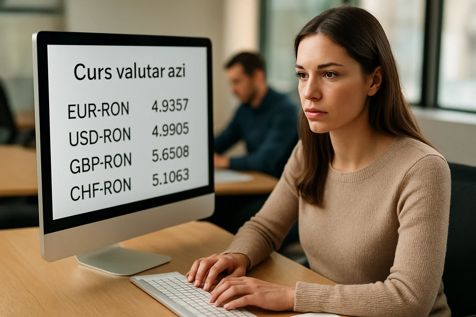 Curs valutar azi (BNR) – 2026-04-26