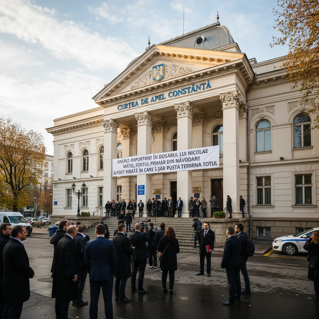 Curtea de Apel Constanța stabilește data finalizării dosarului fostului primar Nicolae Matei din Năvodari