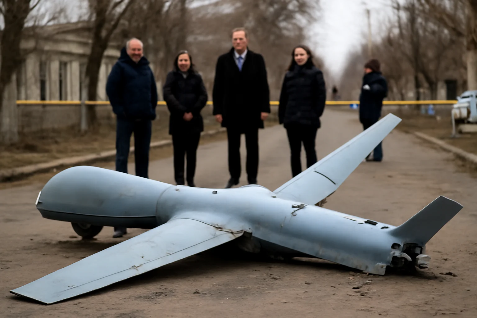 Drona căzută la Galați a fost neutralizată de autorități