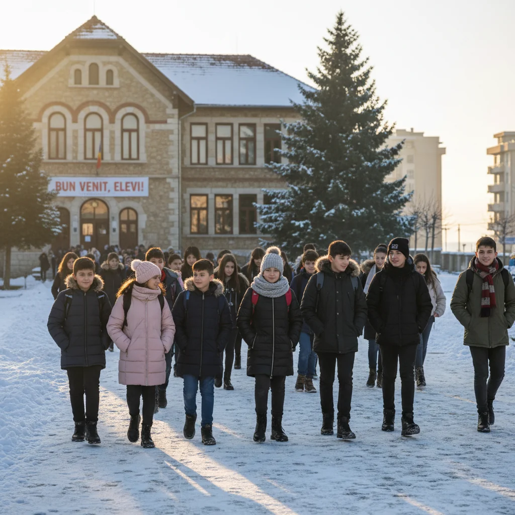 Elevii din Constanța revin la școală pe 8 ianuarie 2026, odată cu modulul al treilea