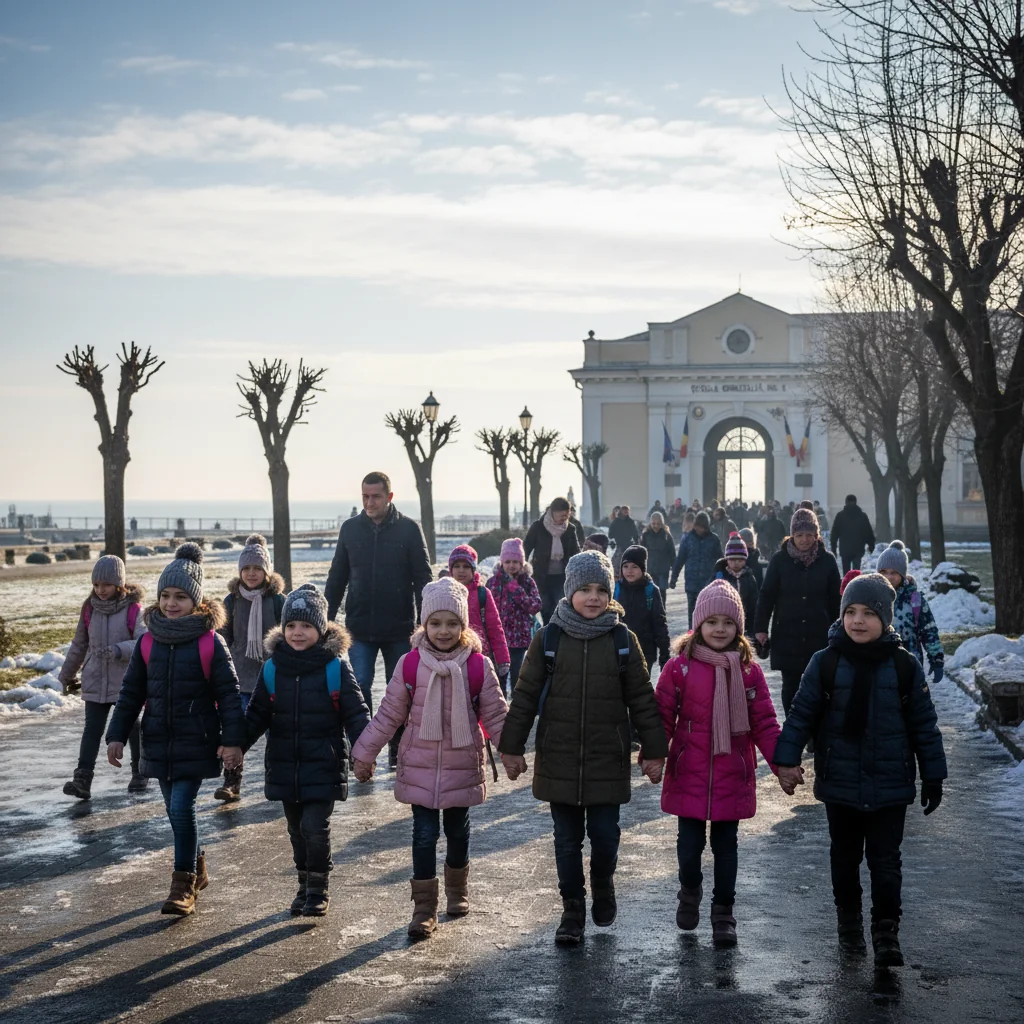 Elevii și preșcolarii din Constanța revin la cursuri pe 8 ianuarie 2026, odată cu începerea modulului 3
