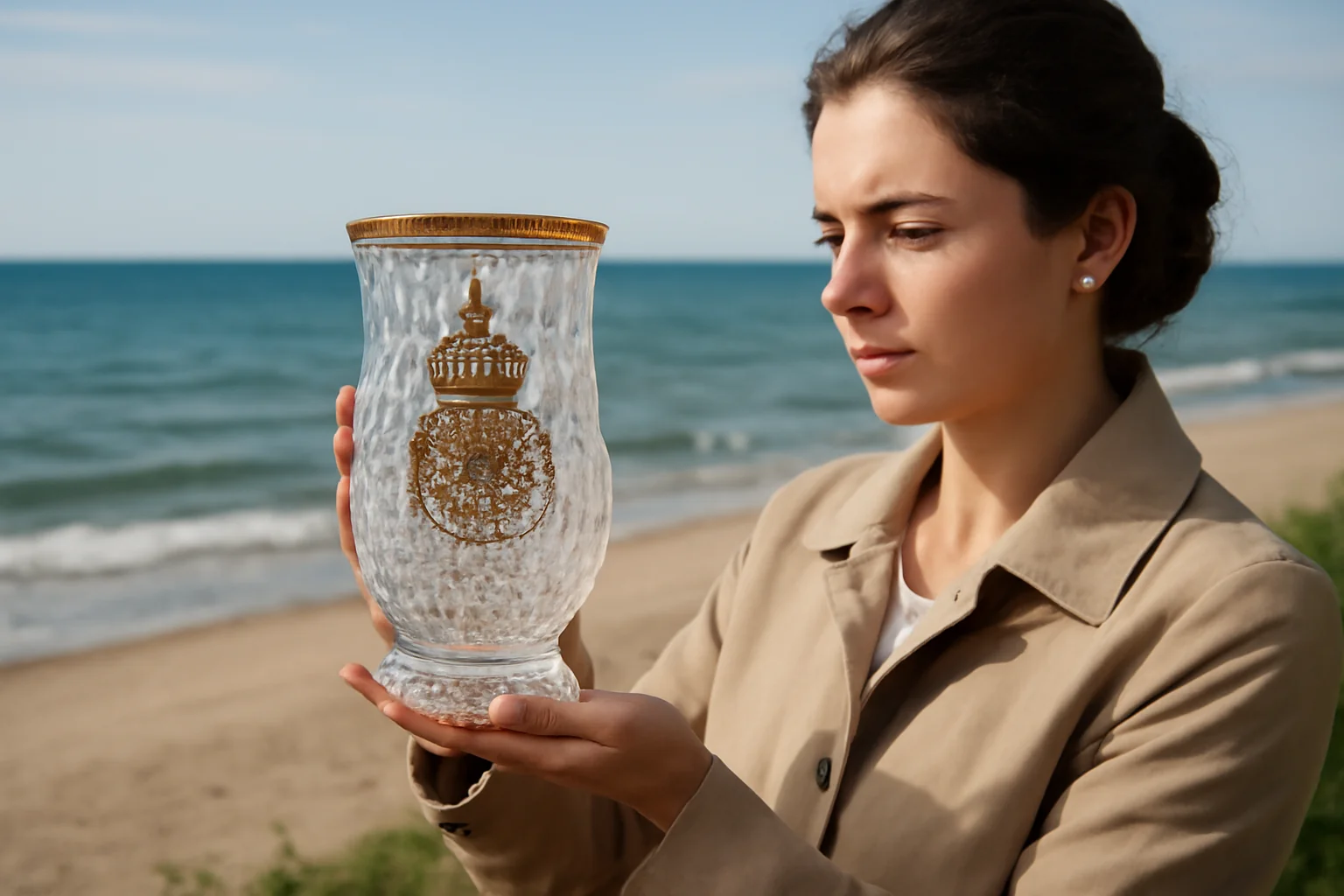 Exponatul lunii mai la MINAC: cristal regal deosebit