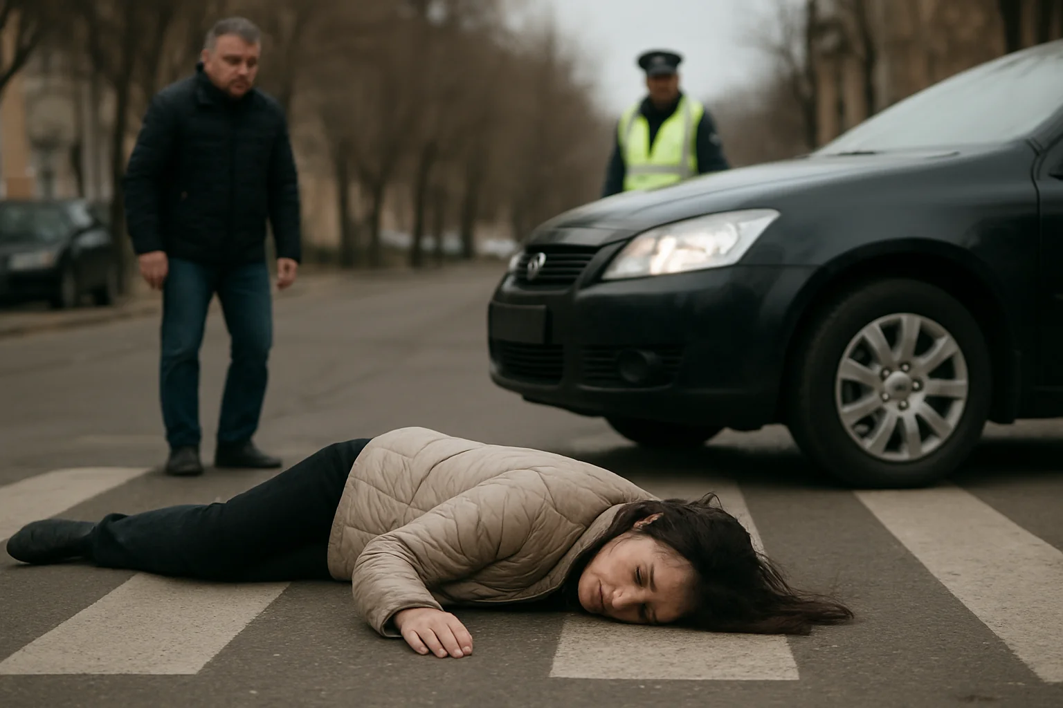 Femeie decedată după accident pe trecerea de pietoni
