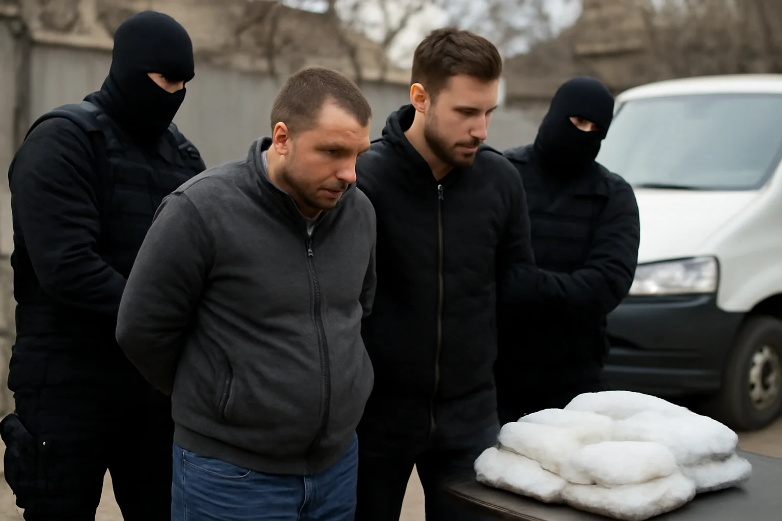 Grupare coordonată din penitenciar: 6 arestați preventiv, ~300 g ADB-BUTINACA