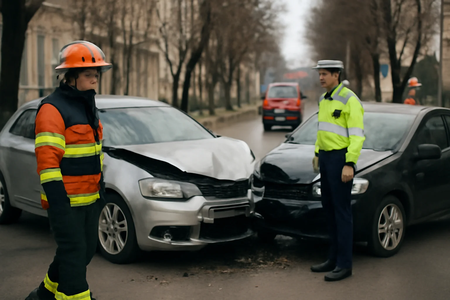 Intervenții RAJA pe strada București pentru avarii de urgentă