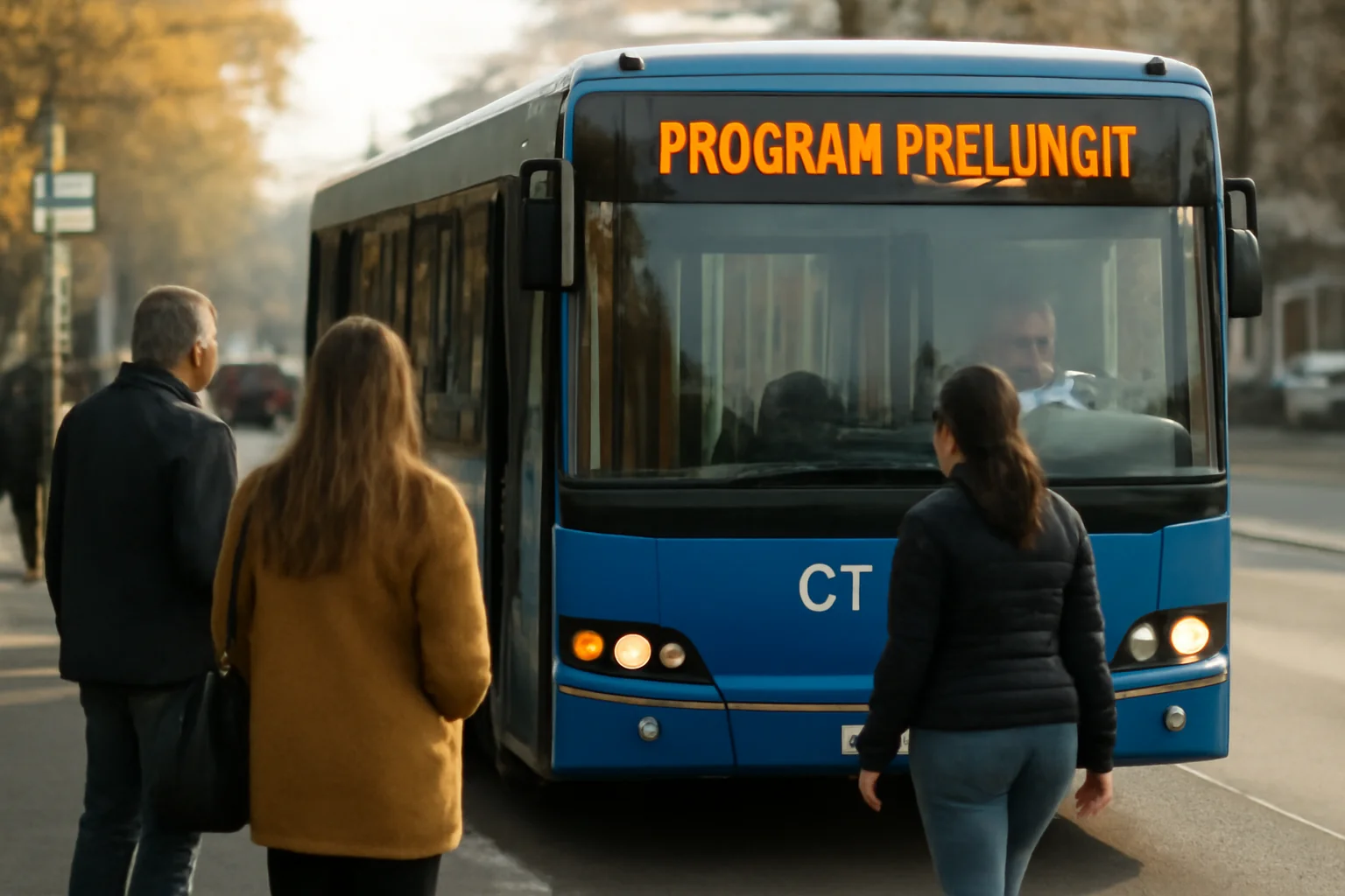 Linile CT BUS au program prelungit vineri pentru călători