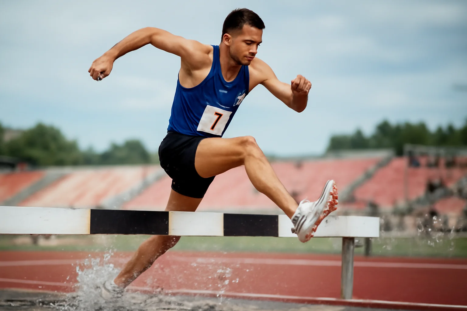 Medgidia triumfă la 3.000 m obstacole