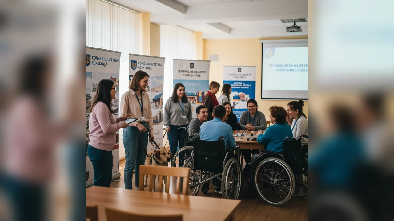 Nou serviciu social pentru persoane cu dizabilități anunțat la Constanța