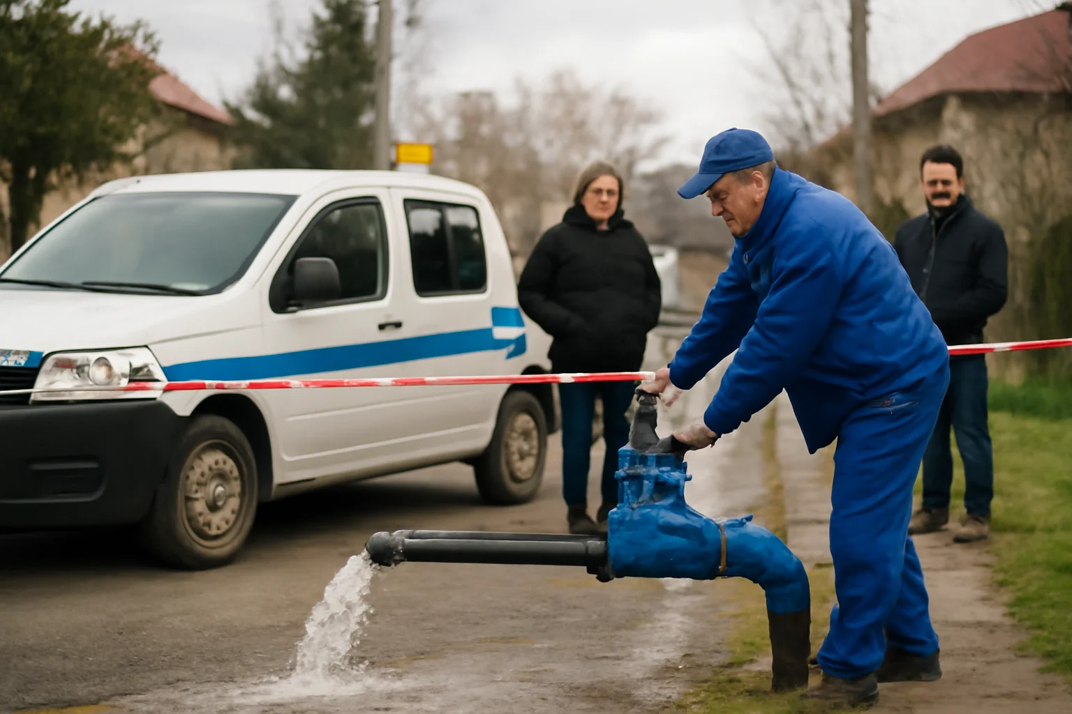 Oprire temporară a apei potabile în zona Coiciu din Constanța, din cauza unei avarii RAJA