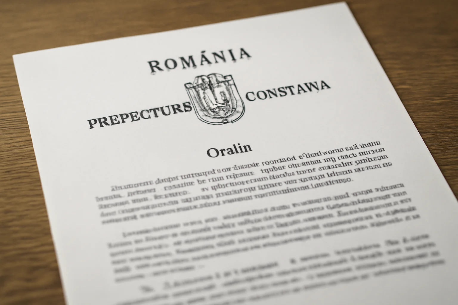 Ordin emis de Prefectura Constanța