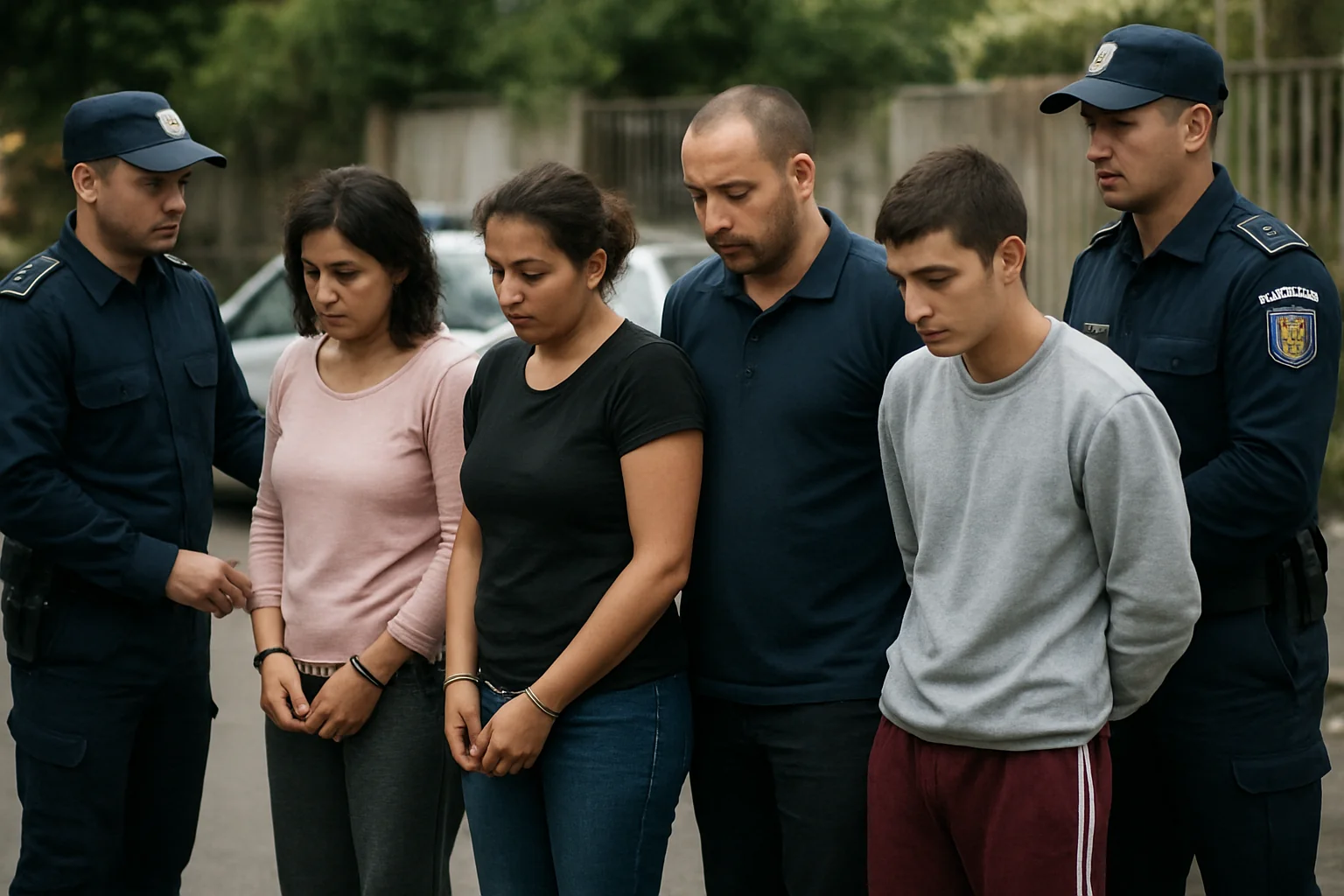 Patru persoane condamnate pentru trafic de minori și proxenetism, încarcerate de polițiștii din Murfatlar
