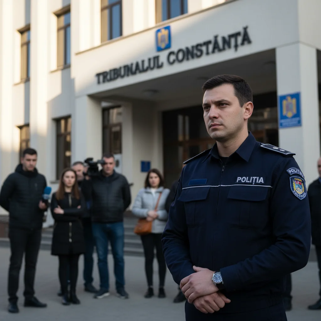 Polițist din Cernavodă, acuzat de agresarea unui cetățean, contestă arestul preventiv la Constanța