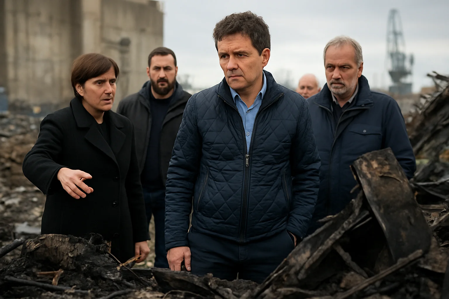 Președintele a evaluat securitatea Portului Constanța după incidentul cu drona
