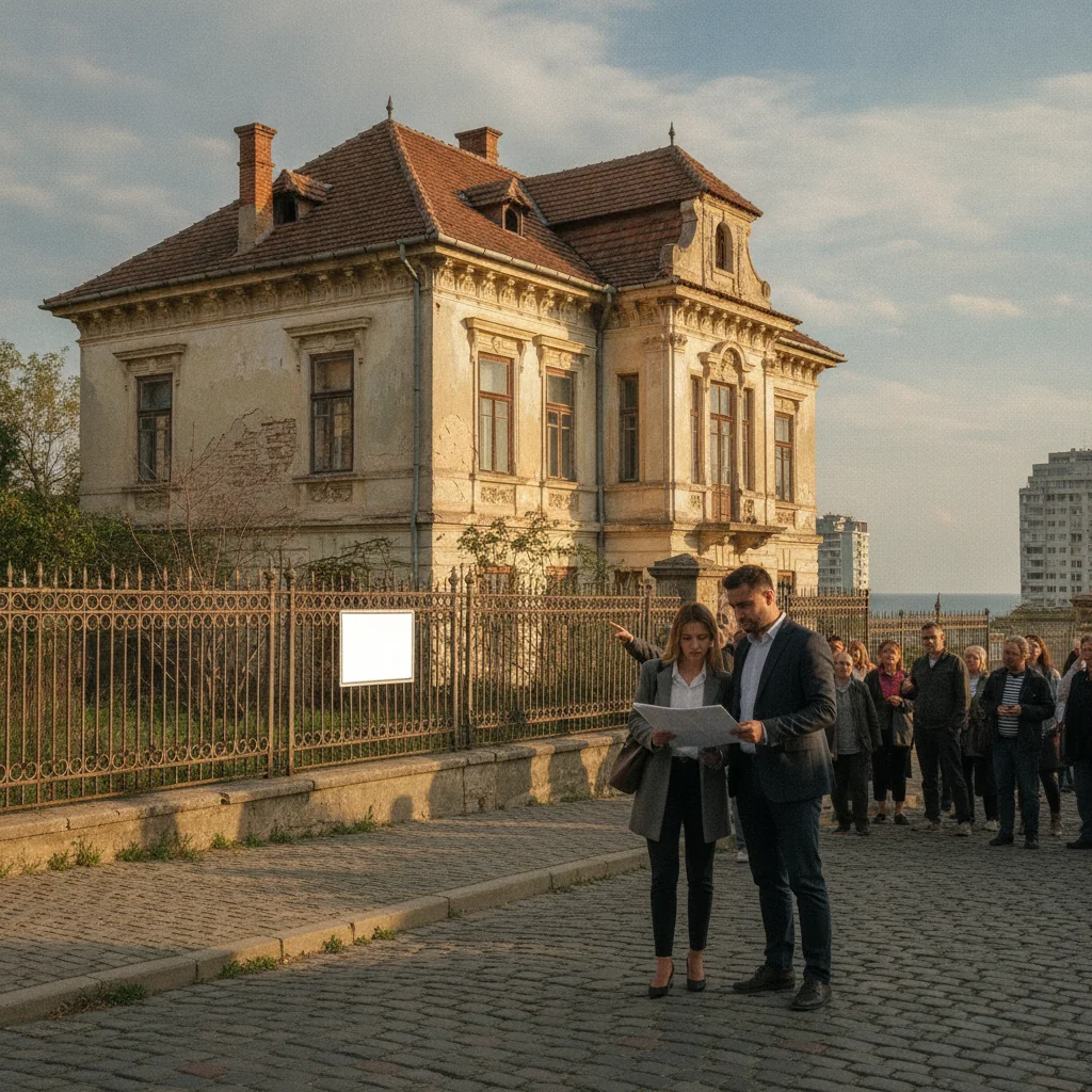 Primăria Constanța scoate la licitație o casă cu risc seismic pe Ecaterina Varga