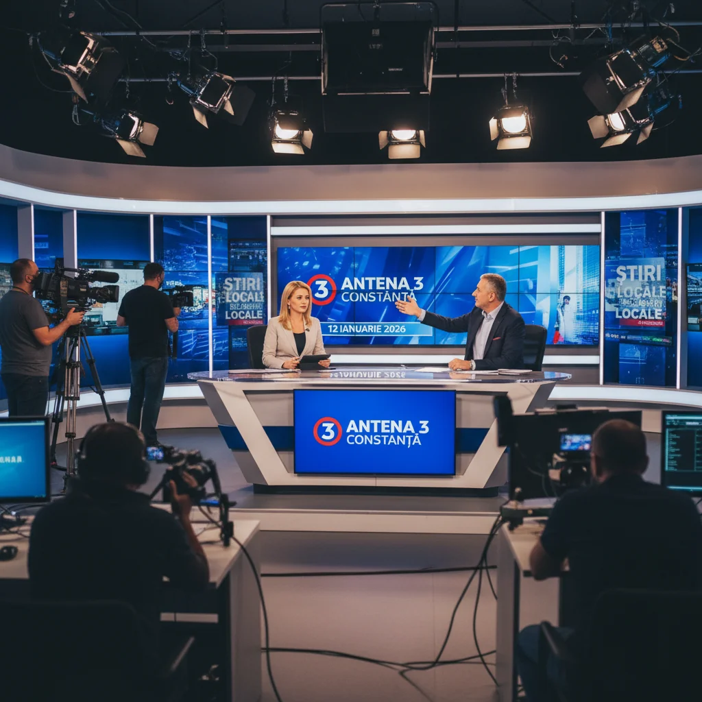 Program special de știri și dezbateri la Antena 3 Constanța, luni, 12 ianuarie 2026
