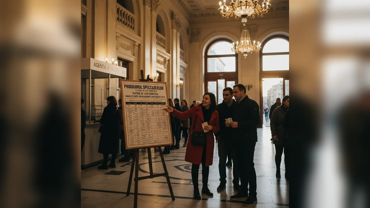 Programul spectacolelor la Teatrul de Stat Constanța, după redeschiderea agenției de bilete