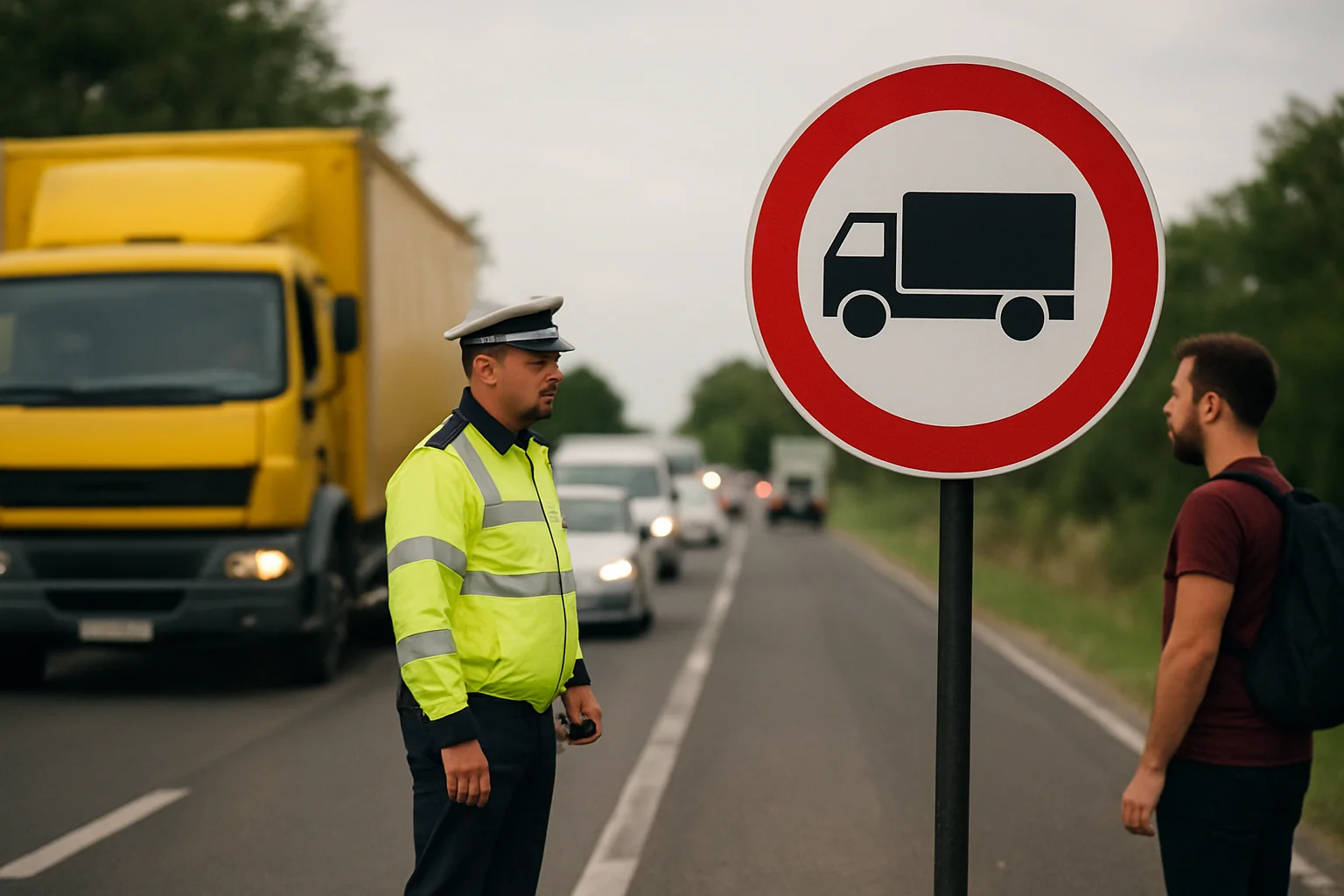 Restricții de tonaj pe DN39 în Constanța, rute ocolitoare