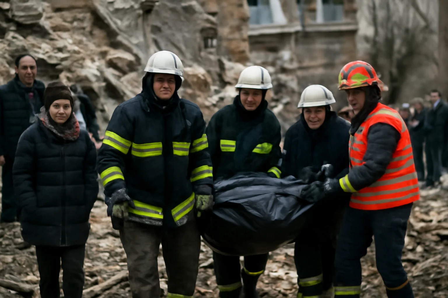 Româncă disparută sub ruinele unui bloc din Germania a fost găsită