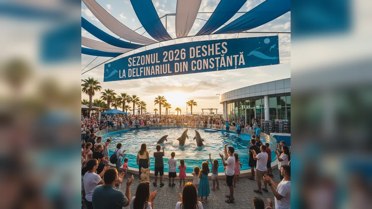 Sezonul 2026 de spectacole a început la Delfinariul din Constanța