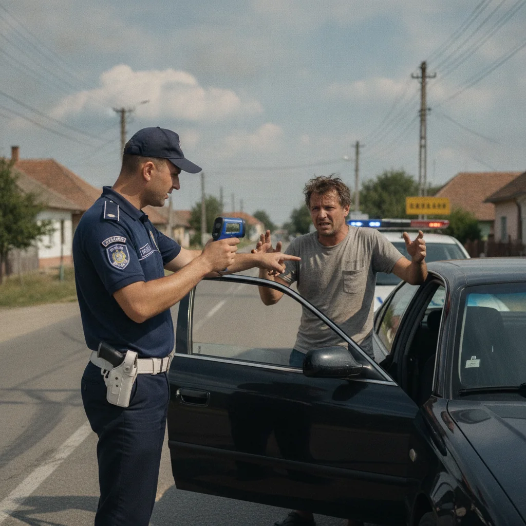 Șofer amendat cu 1.822 lei în Constanța pentru viteză excesivă, contestația respinsă în instanță