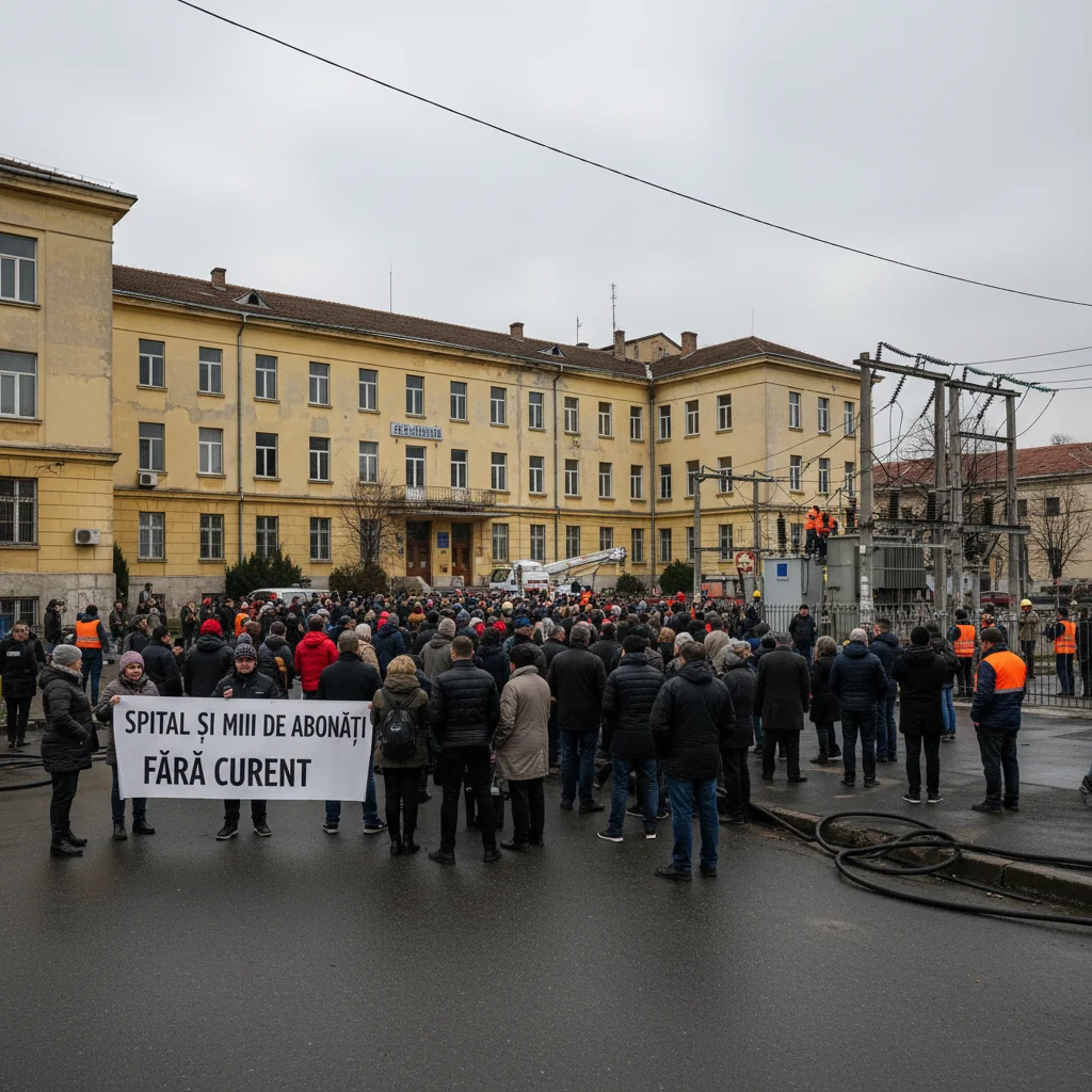 Spital și mii de abonați din Constanța, anunțați că vor rămâne temporar fără curent electric