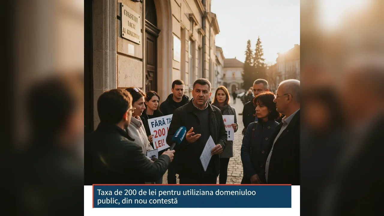 Taxa de 200 de lei pentru domeniul public, din nou în centrul unui litigiu la Constanța