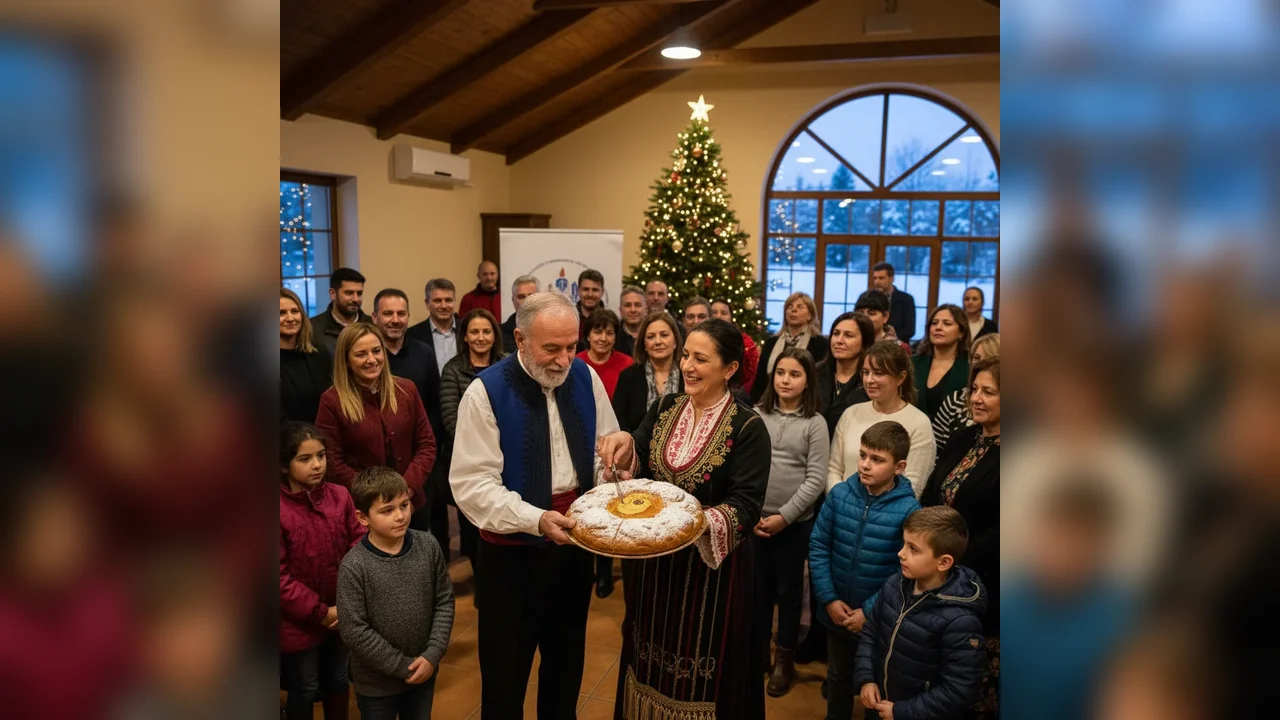 Tradiția Vasilopitei, marcată la Constanța de Comunitatea Elenă Elpis pe 4 ianuarie 2026