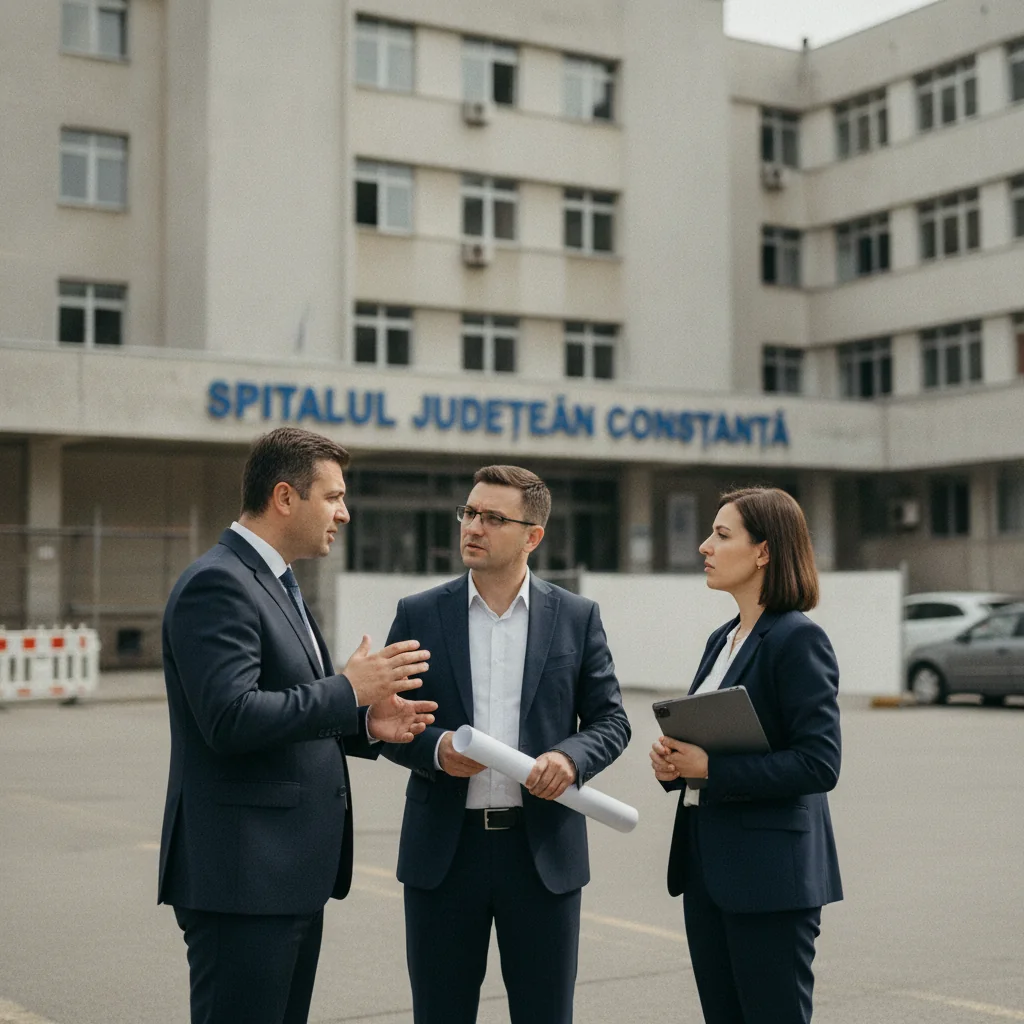 Trei firme licitează pentru reabilitarea Blocului de Ortopedie la Spitalul Județean Constanța