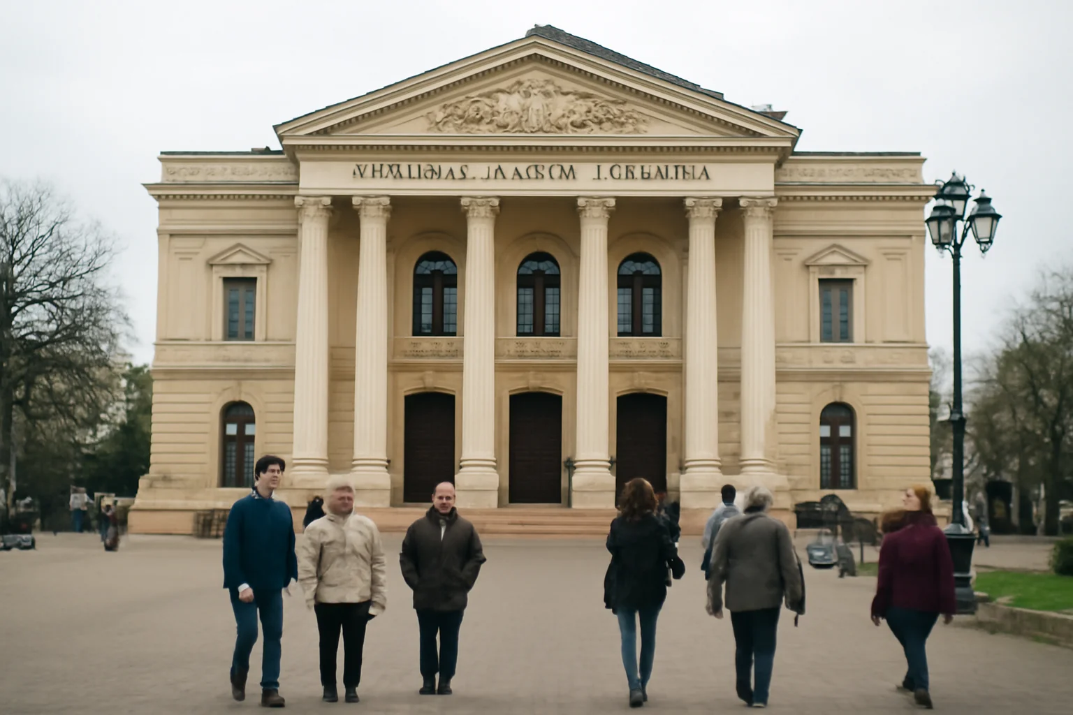 trei reprezentații pentru public