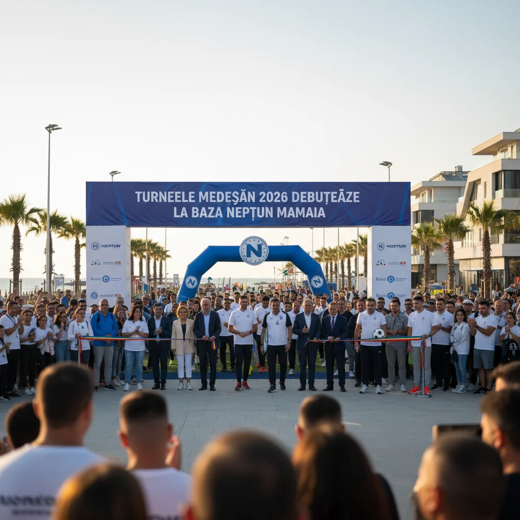 Turneele Medeșan 2026 se deschid la Constanța, la Baza Neptun Mamaia
