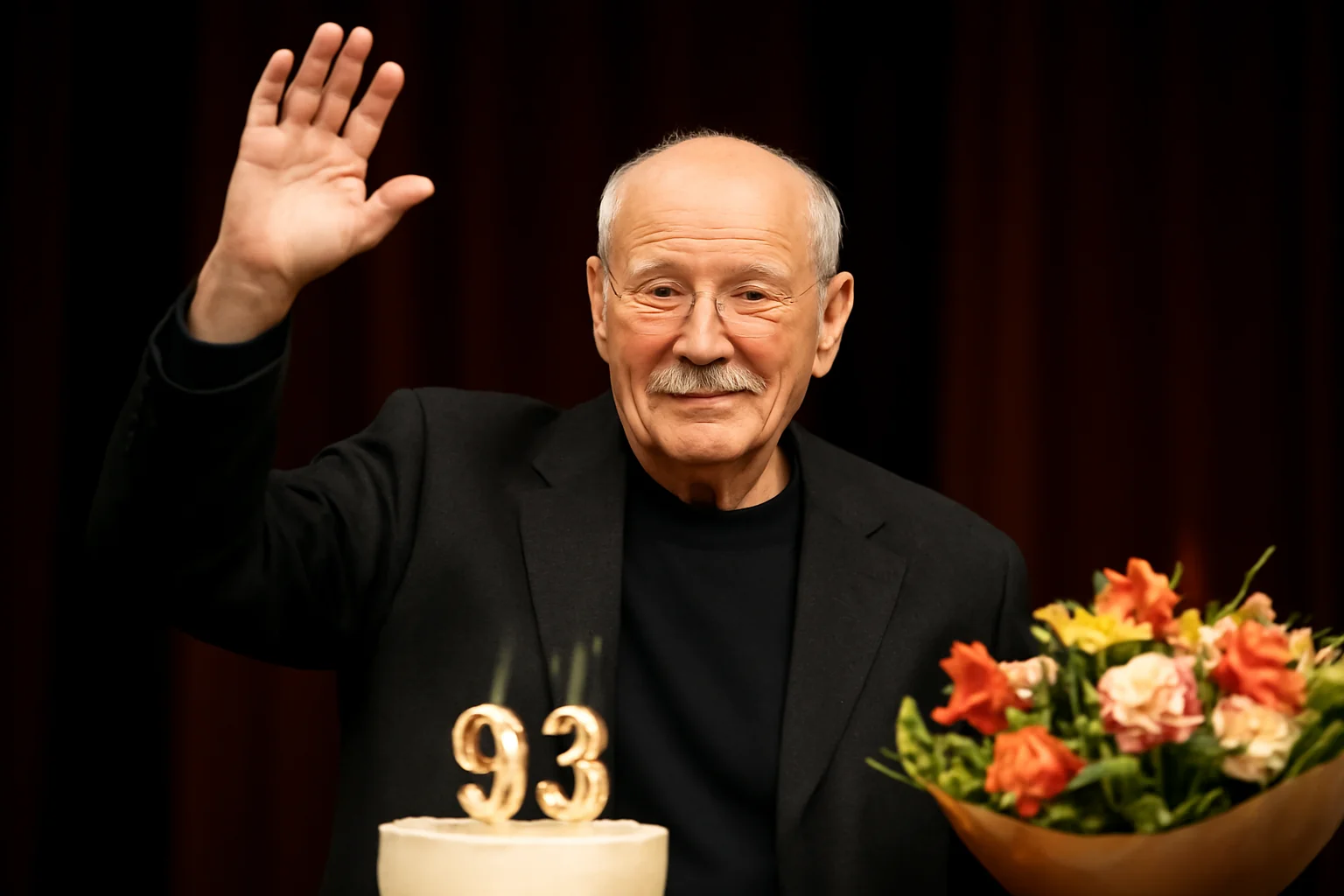 Victor Rebengiuc, 93 de ani de viață și carieră, celebrat pe scena teatrului